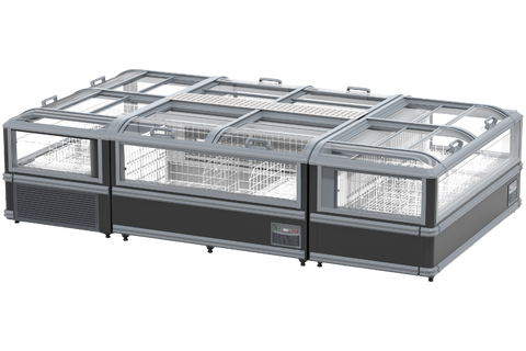 Asia-Style Transparent Island Freezer_DaShang