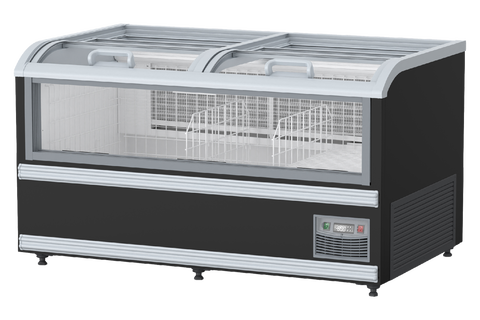 Asia-Style Transparent Island Freezer_DaShang