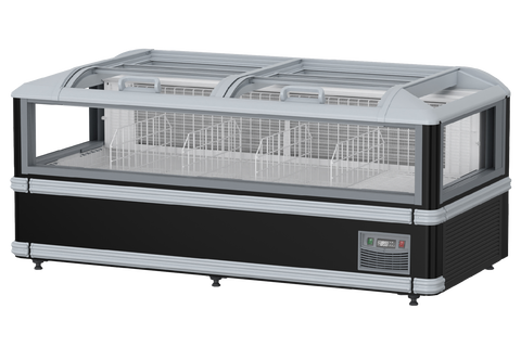 Asia-Style Transparent Island Freezer_DaShang