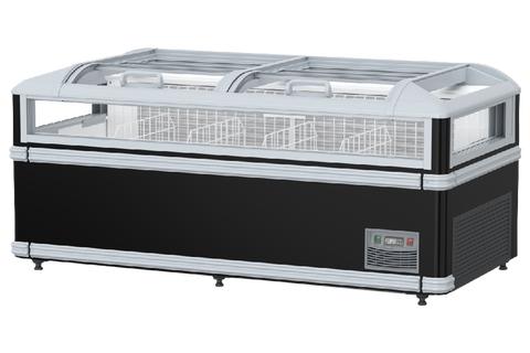 China-Style Transparent Island Freezer_DaShang