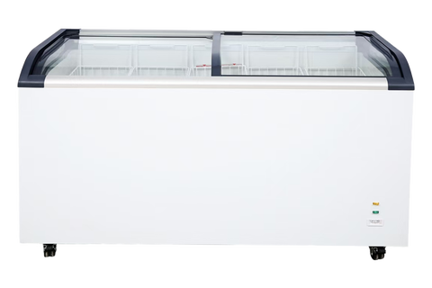 Double-Sided Sliding Glass Top Freezer with Drawer_DaShang
